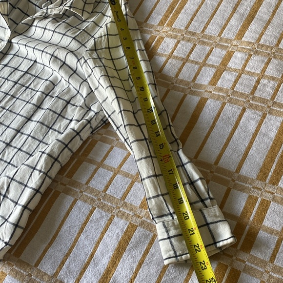 Lands End Super Oversized Boyfriend Fit Flannel - Picture 4 of 6